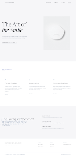 Dental Boutique Minimal